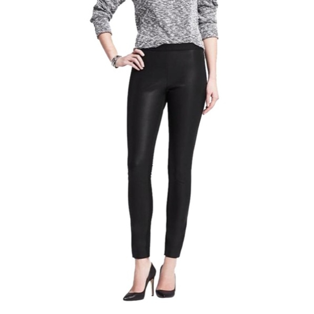 Banana Republic Faux Leather Legginngs
